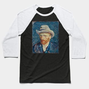 Vincent van Gogh's Self-Portrait with Grey Felt Hat Baseball T-Shirt